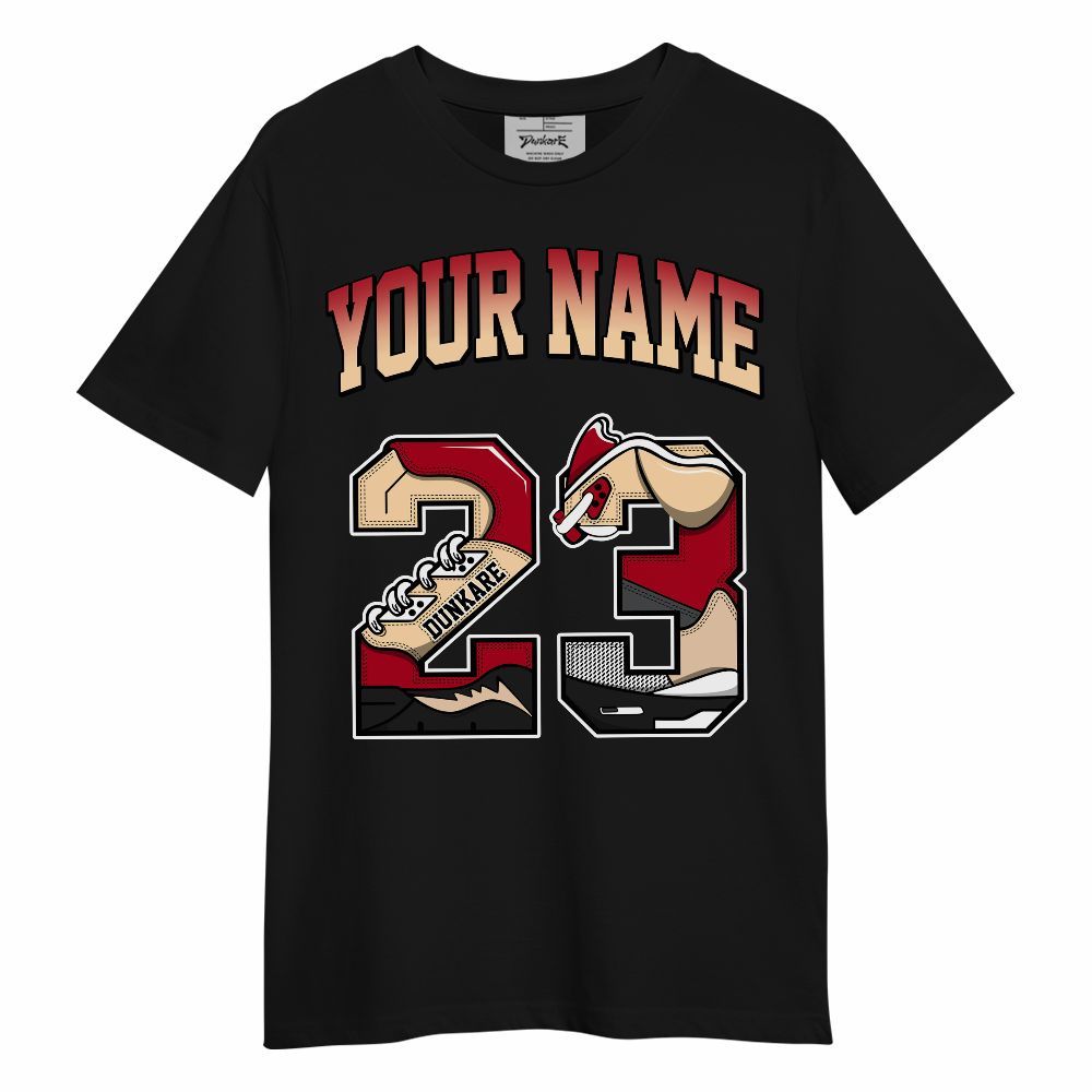 Shirt To Match Retro Pizza GS 4s - Custom Name 23 5s Graphic