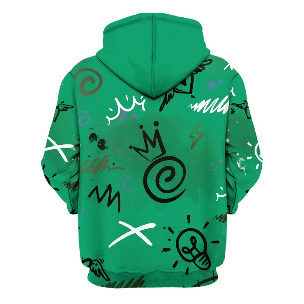 Hoodie To Match Foamposite Pro Pine Green 2025 - Drip Been Di2ferent All Over Print