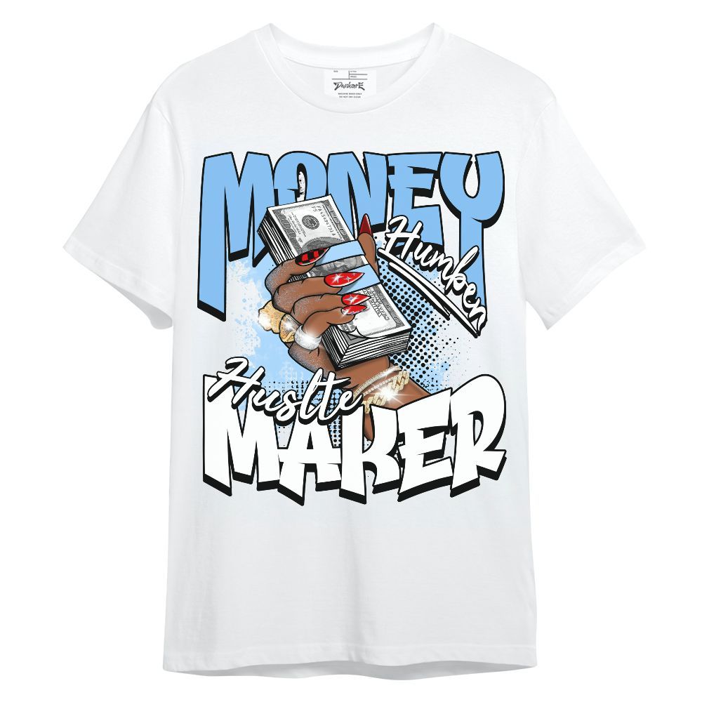 Shirt To Match University Blue 5s - Money Maker Retro Matching Unisex Shirt