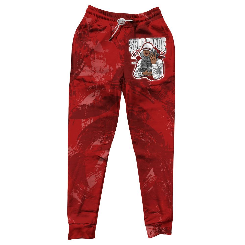 Sweatpant To Match Red Taxi 12s - Selfmade Unique All Over Print