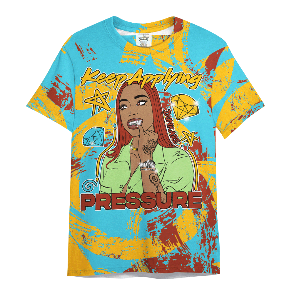 Shirt To Match SB Dunk Di'Orr Greenwood - Pressures Unique Circle Paint Splash Graphic Shirt Unisex