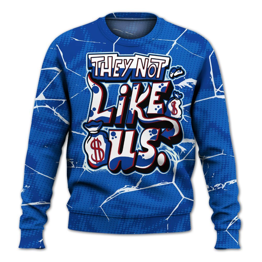 Sweatshirt To Match Kobe 6 Game Royal - Dislike Us Graphic All Over Print
