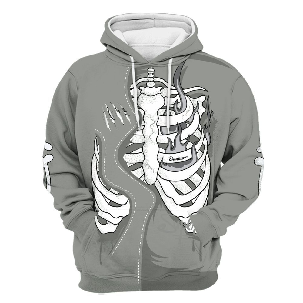 Hoodie To Match Paris Cement Grey 4s - It's The Kick For Me All Over Print