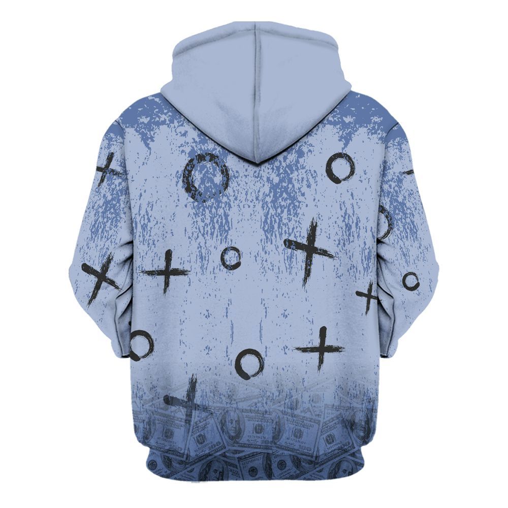 Hoodie To Match Black Metallic 5s - Selfmade Unique Grunge All Over Print