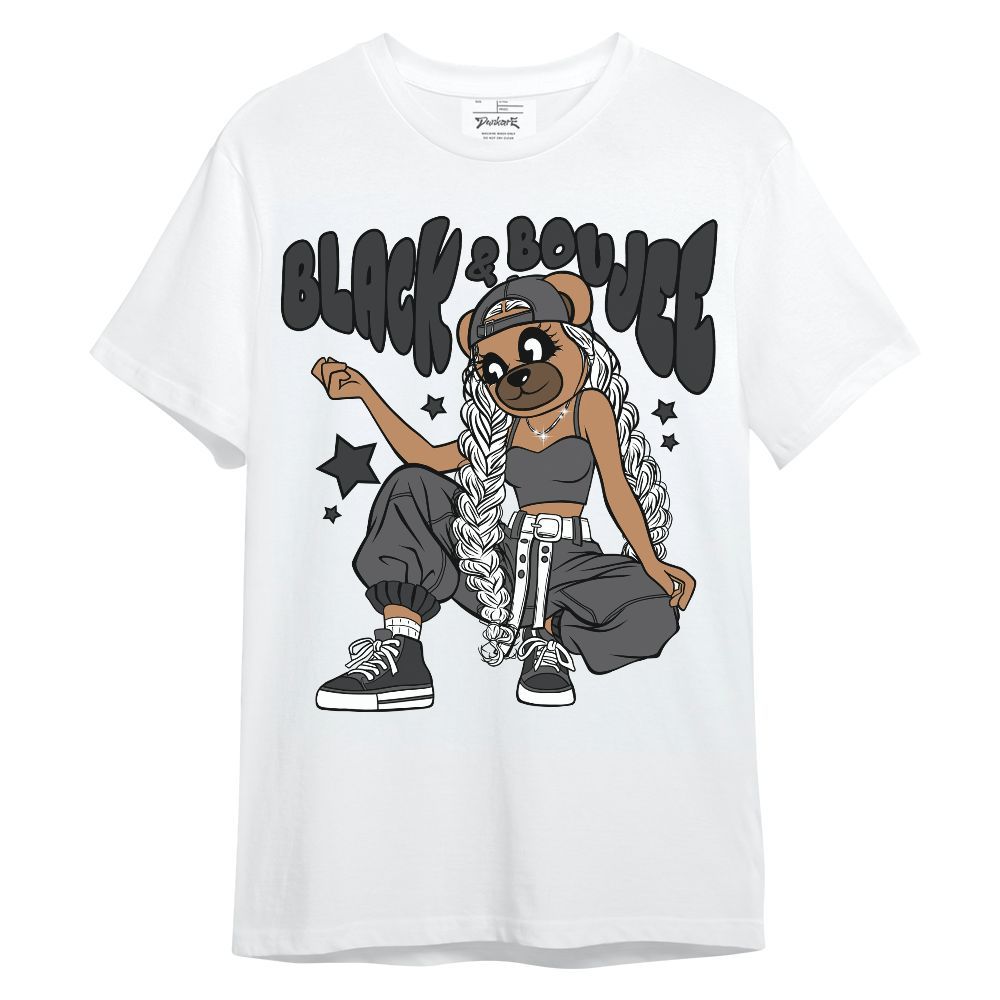 Shirt To Match White Thunder 4s - Boujee Girls Bear Unisex Shirt