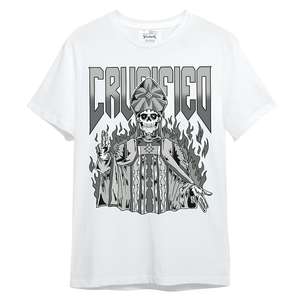 Shirt To Match Retro Wet Cement 4s - Crucified Skeleton Unisex Shirt