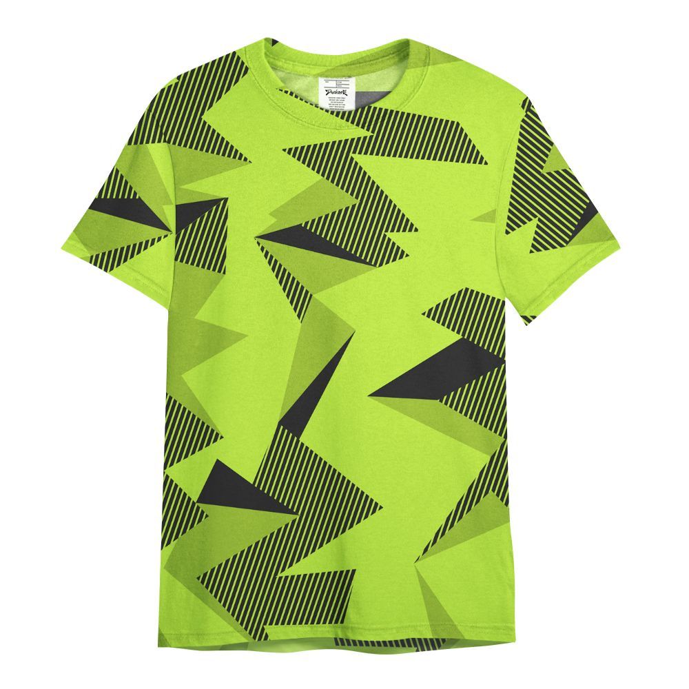 Shirt To Match Air Force 1 Low Dance Volt - Geometric Camouflage Pattern All Over Print