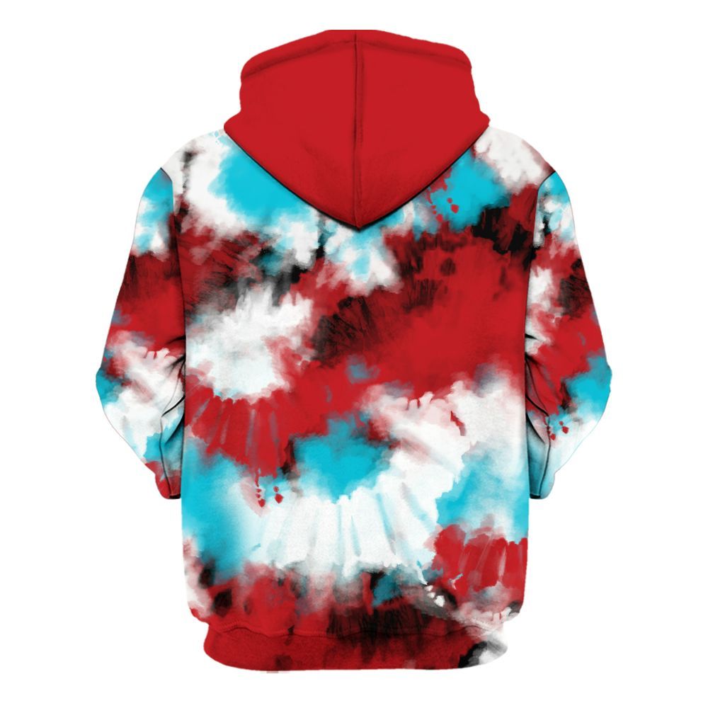 Hoodie To Match Dunk Low Fruity Pebbles - Tie Dye FK Around Find Out All Over Print