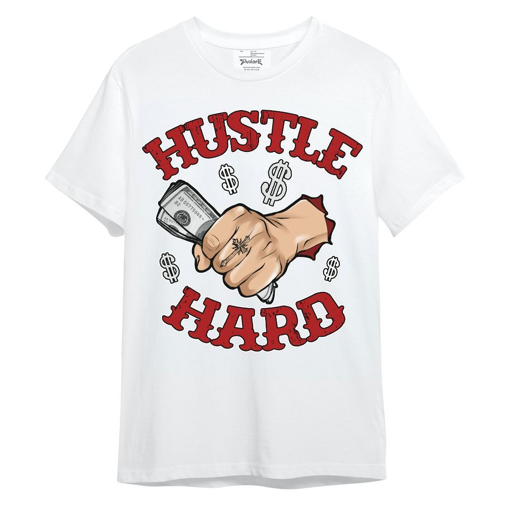 Shirt To Match Red Taxi 12s - Hustles Hard! Unisex Shirt