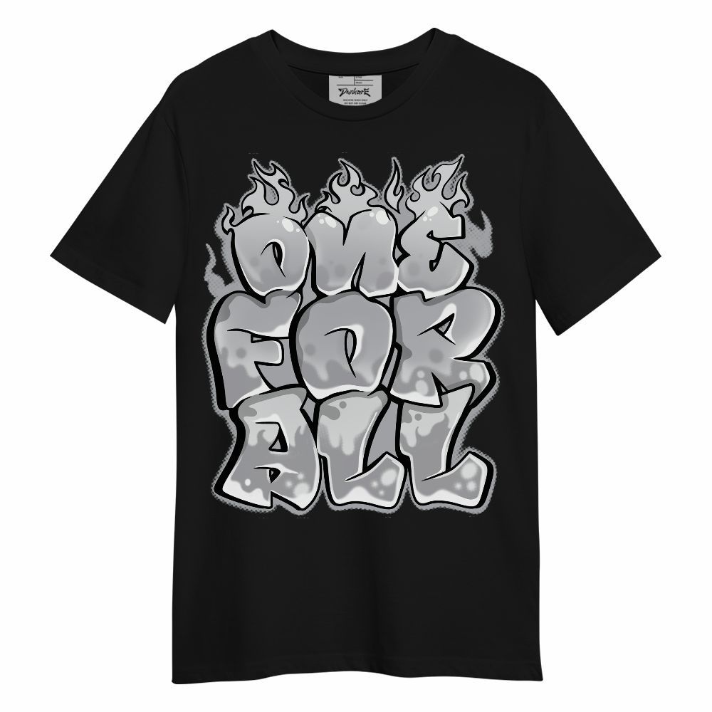 Shirt To Match Low OG Wolf Grey 1s - Ones For All Graphic Unisex Shirt