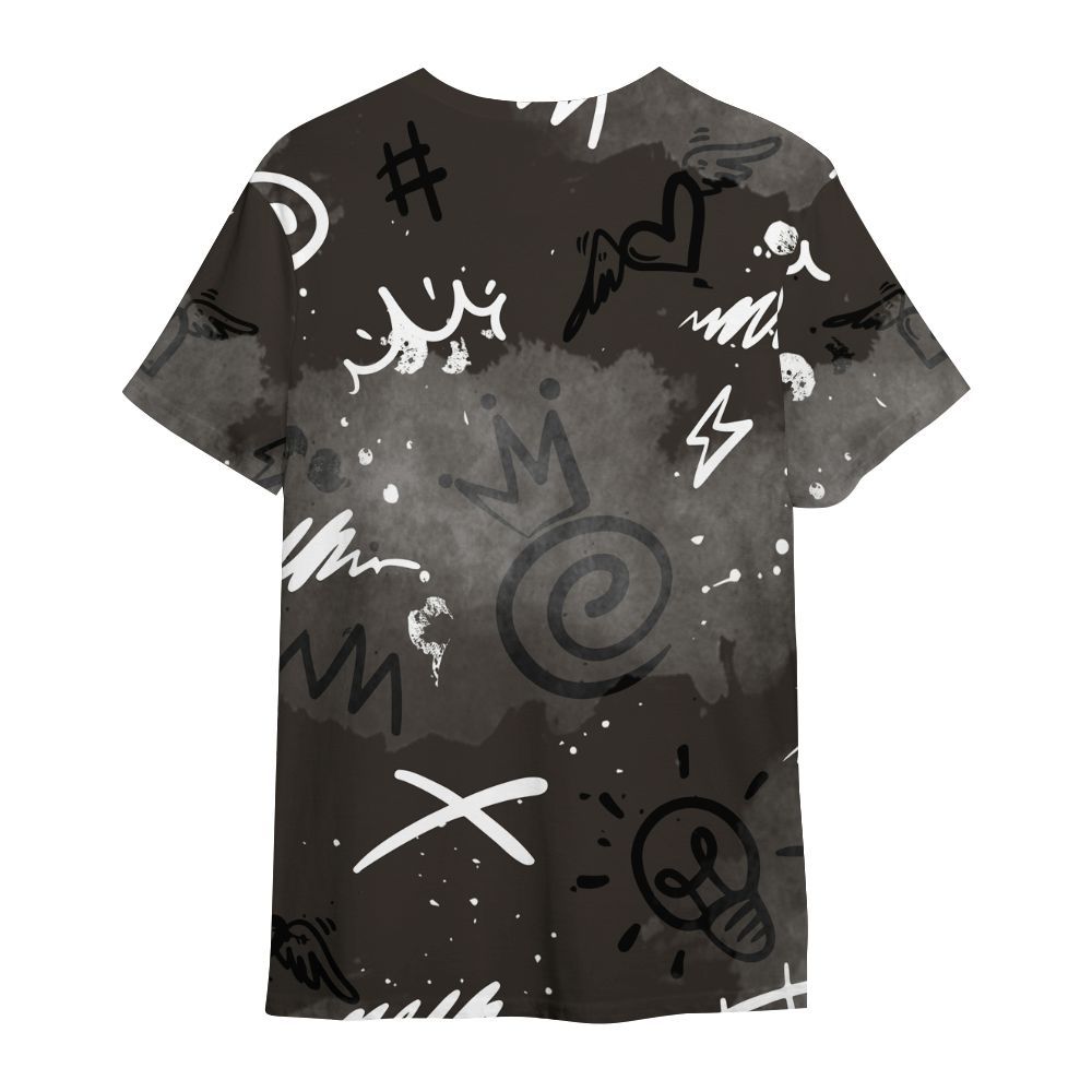 Shirt To Match Baroque Brown 12s - Drip Been Di2ferent All Over Print