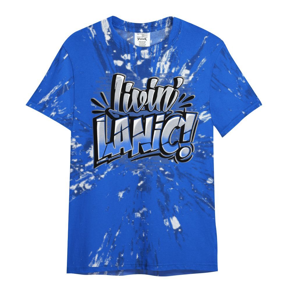 Shirt To Match Air Foamposite One Royal - Living Large Graphic Luxury All Over Print