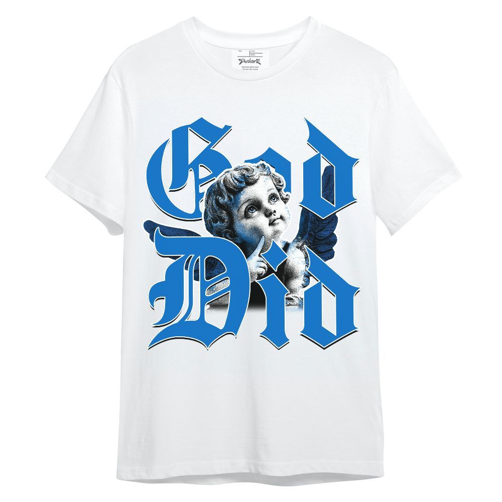 Shirt To Match Blueberry 12s - God Did Angel Unisex Shirt