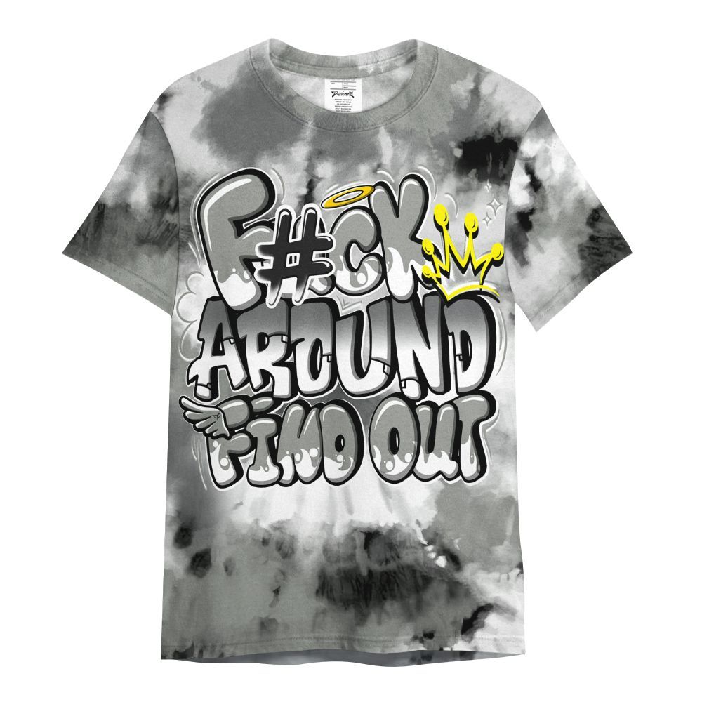 Shirt To Match Paris Olympics 4s - Tie Dye FK Around Find Out All Over Print