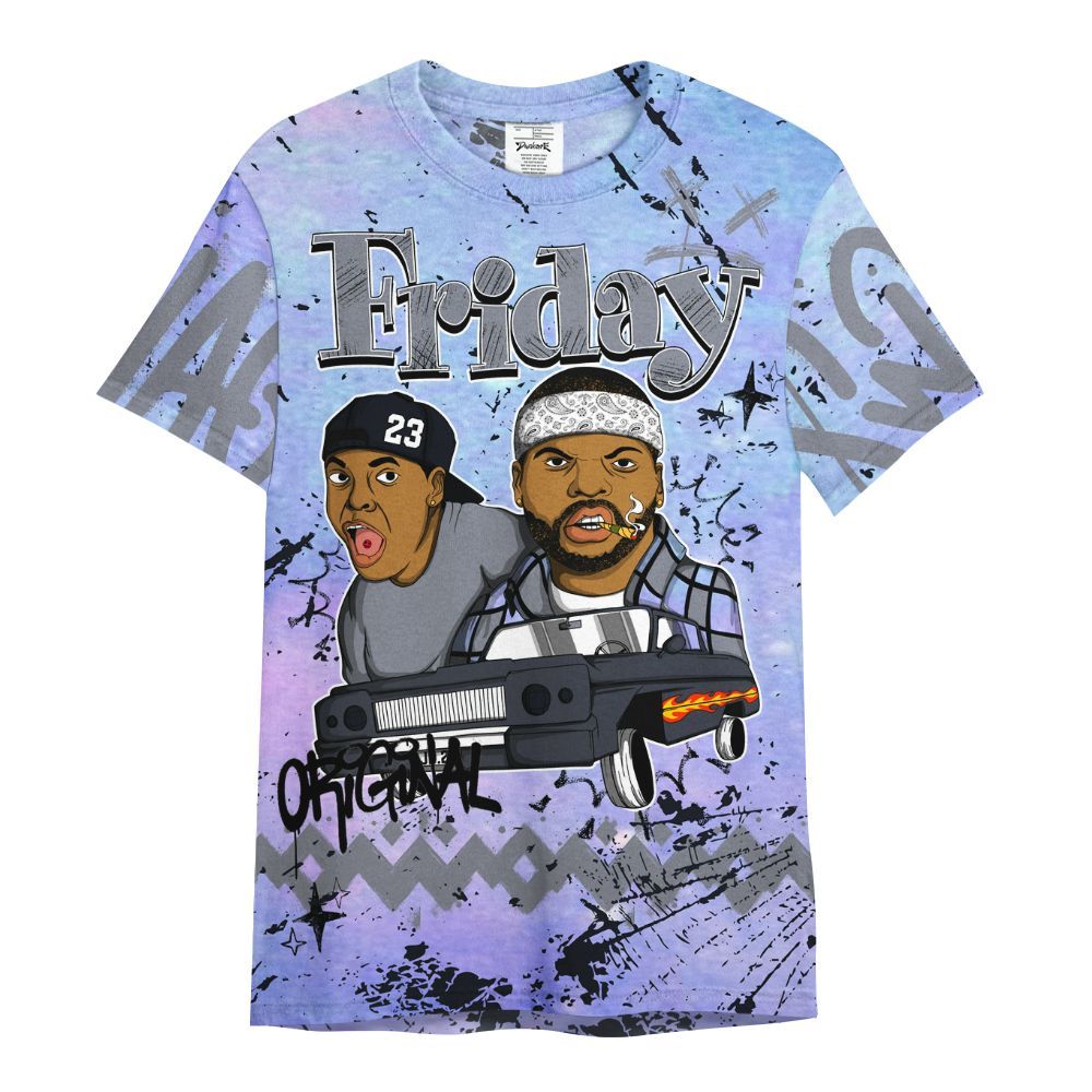 Shirt To Match Zen Master 4s - Friday Sneaker Crayon All Over Print