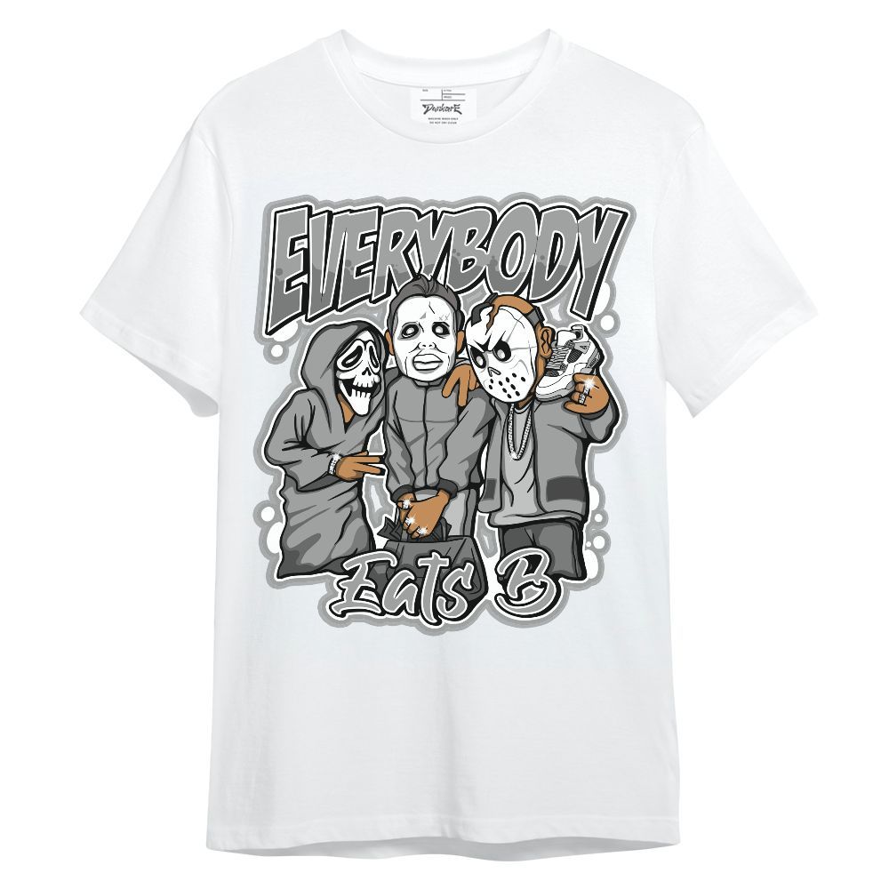 Shirt To Match Black Wolf Grey 12s - Everybody Eatin Bro Graphic Unisex Shirt