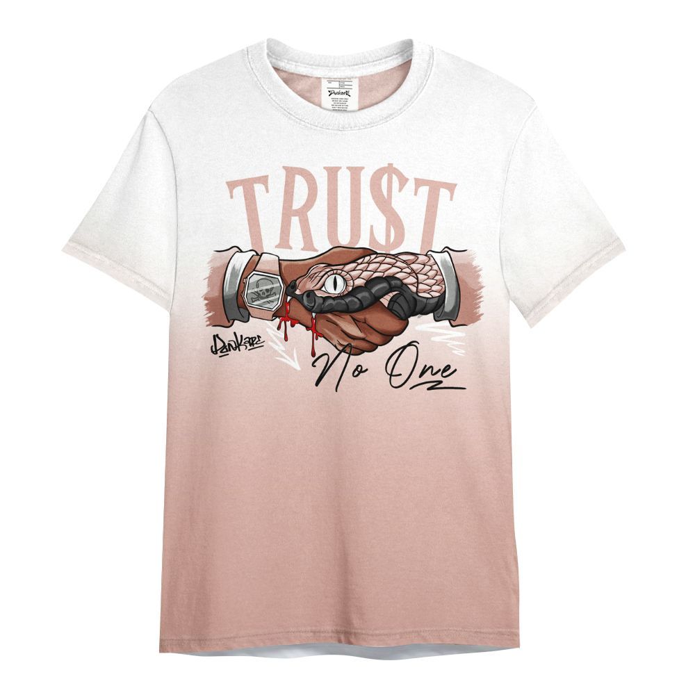 Shirt To Match Dunk Low Pink Velvet - Snake Trust No One Drip All Over Print