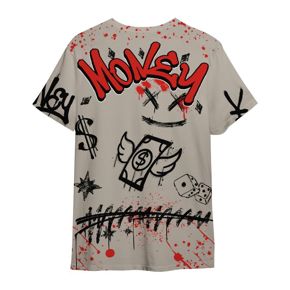 Shirt To Match Low OG Phantom 1s - Everybody Paid In Full Crayon All Over Print