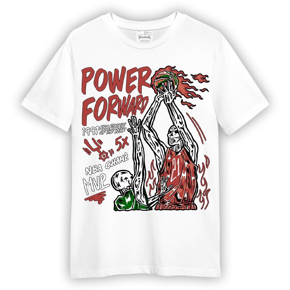 Shirt To Match Dune Red 13s - Power Shot Skeleton Shirt Unisex