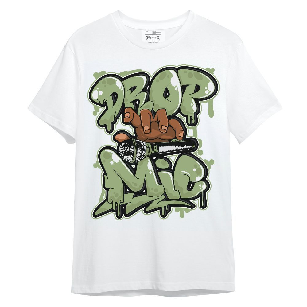 Shirt To Match Oil Green 4s - Drop Mic Unisex Shirt