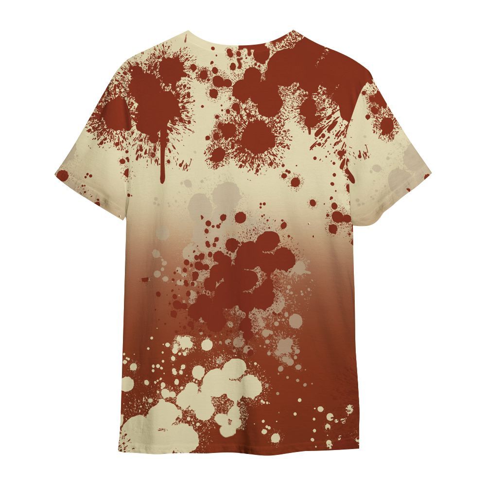 Shirt To Match Retro Eastside Golf 12s - God Blessed Ink Drip All Over Print