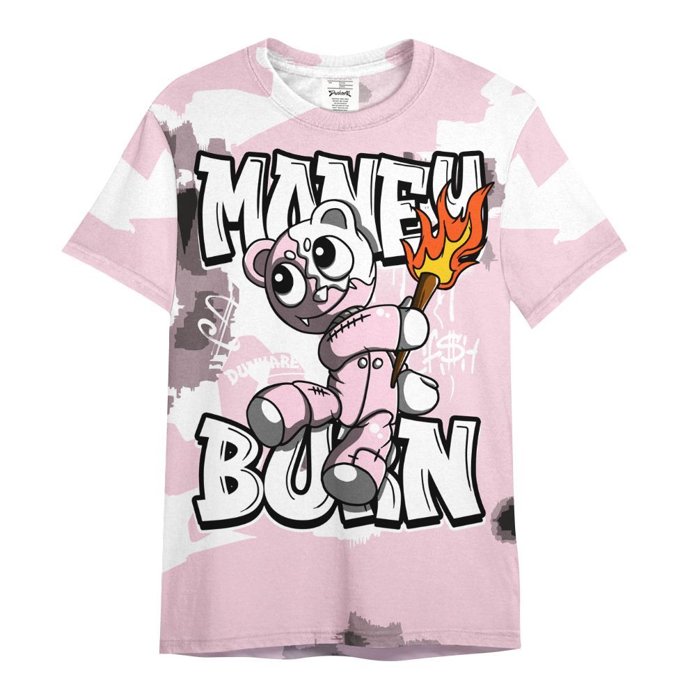 Shirt To Match Orchid 4s - Money Burn Retro All Over Print