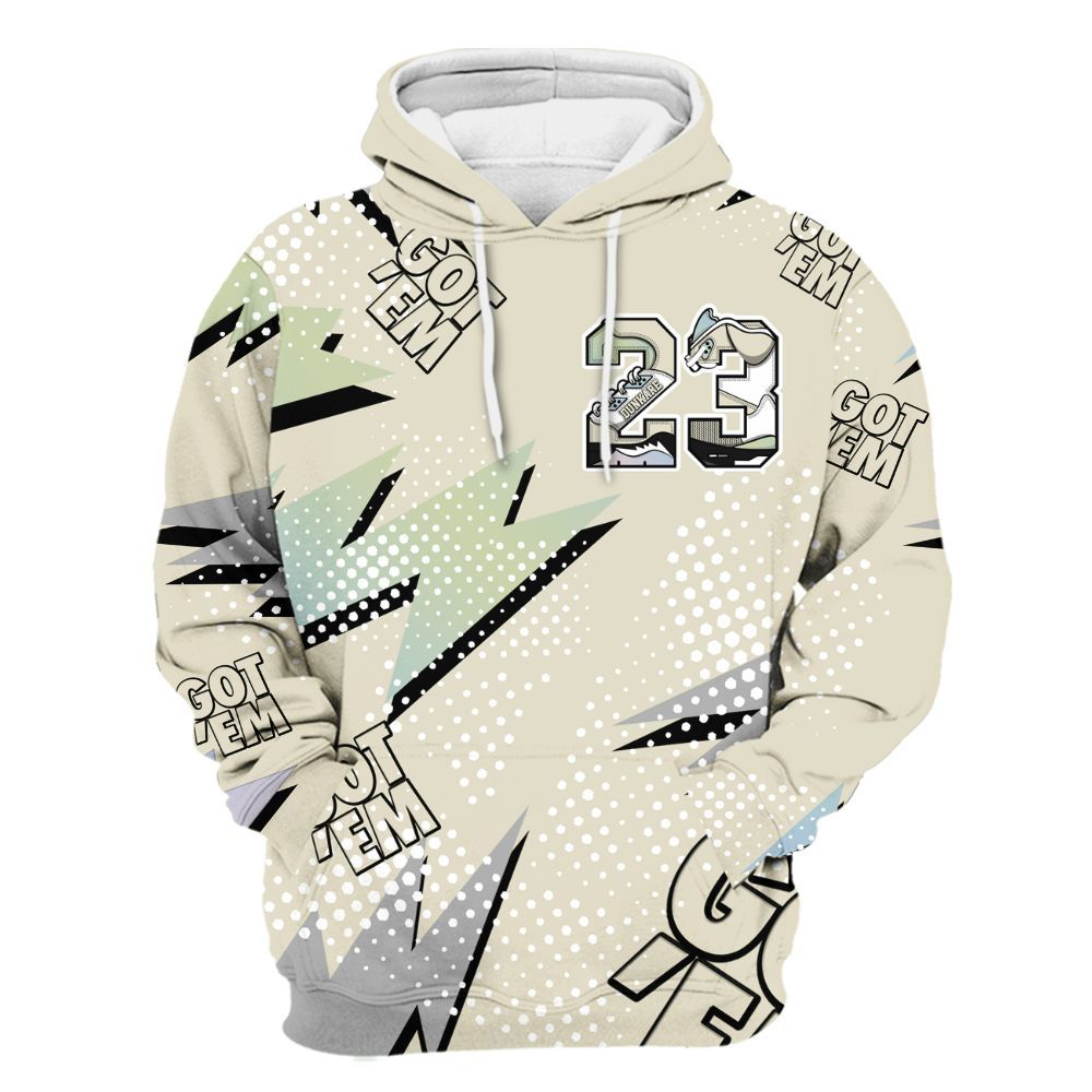 Hoodie To Match Joins Year Of The Snake 5s - Custom Name Number 23 5s All Over Print