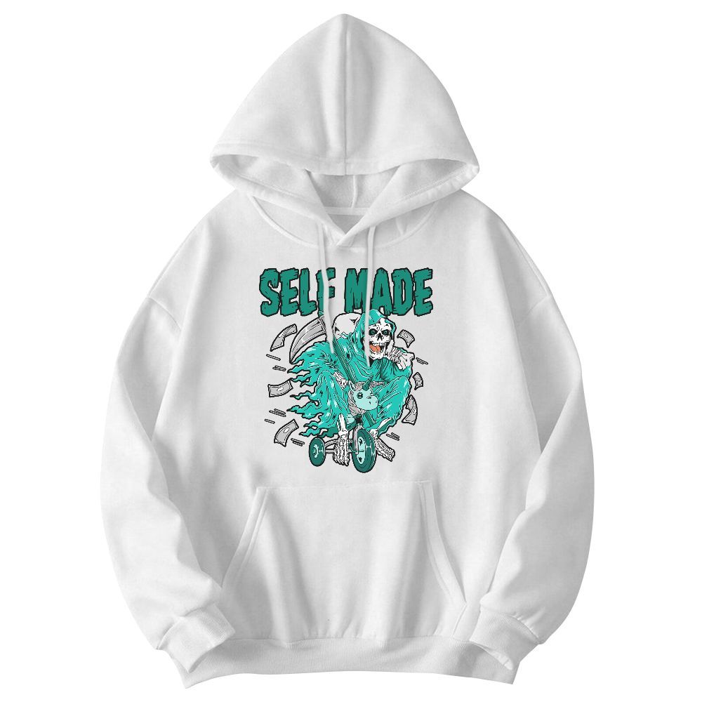 Sweatshirt To Match Dunk Low Clear Jade - Self Make Skeleton Graphic