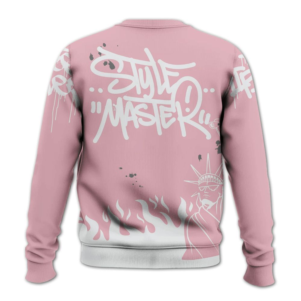Sweatshirt To Match Air Max DN Pink Foam - Graphic Fck Around Find Out All Over Print