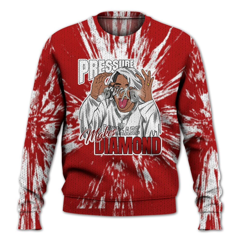 Knitted Sweater To Match Red Taxi 12s - Pressures Makes Knitted Sweater To Match Lux