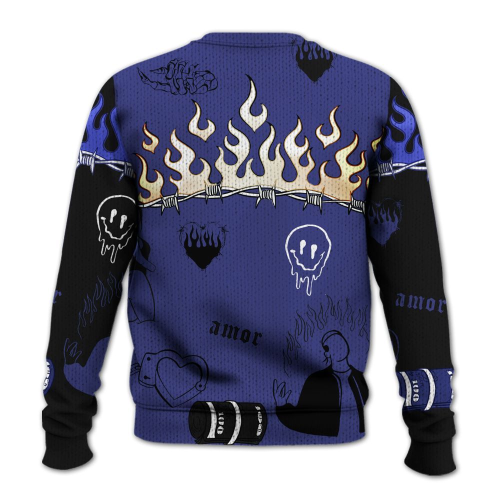 Sweater To Match JM Pro Black Concord - Snake Trust No One Graphic