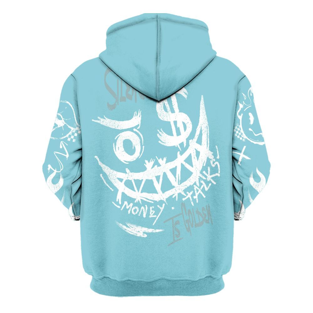Hoodie To Match Low Legend Blue 11s - Mouth Burning Street Style All Over Print