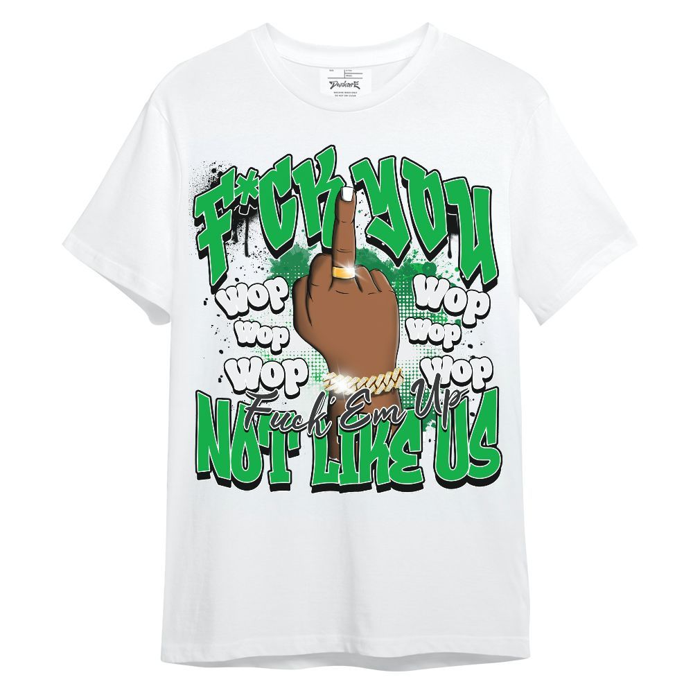 Shirt To Match Lucky Green 5s - Dont Like Us Retro Unisex Shirt