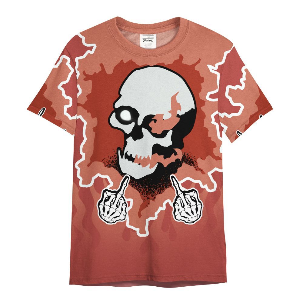 Shirt To Match Dune Red 13s - F Around Find Out Graphic Trapped All Over Print