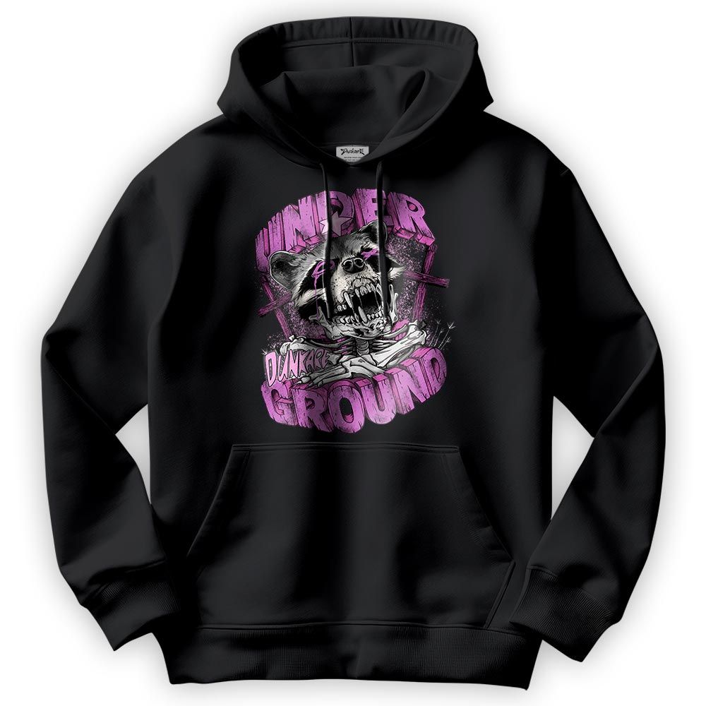 Sweatshirt To Match Hyper Violet 4s Hoodie - Under Ground Raccoon Hoodie Unisex 1505 NMP