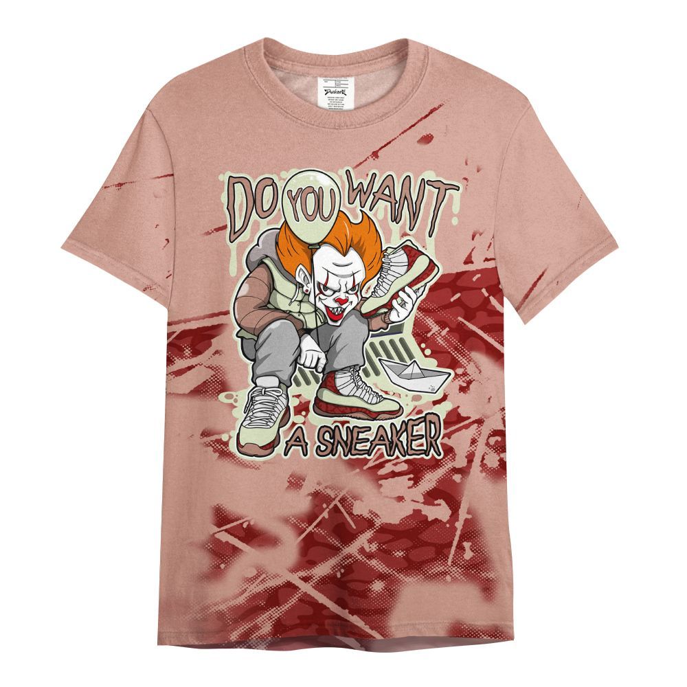 Shirt To Match Valentines Day 3s - Clown Scary Sneakers Halloween Graphic All Over Print