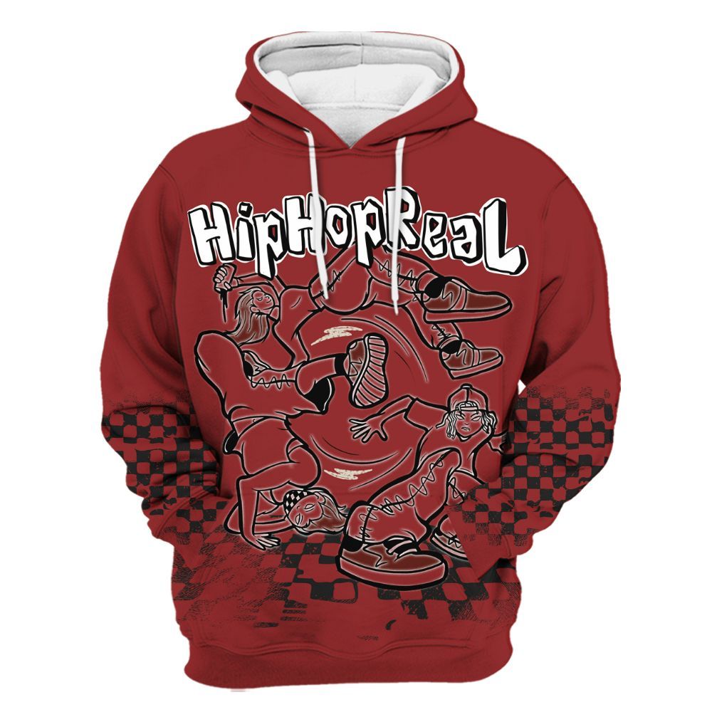 Hoodie To Match High 85 Bred 1s - Feel Life Street Style All Over Print