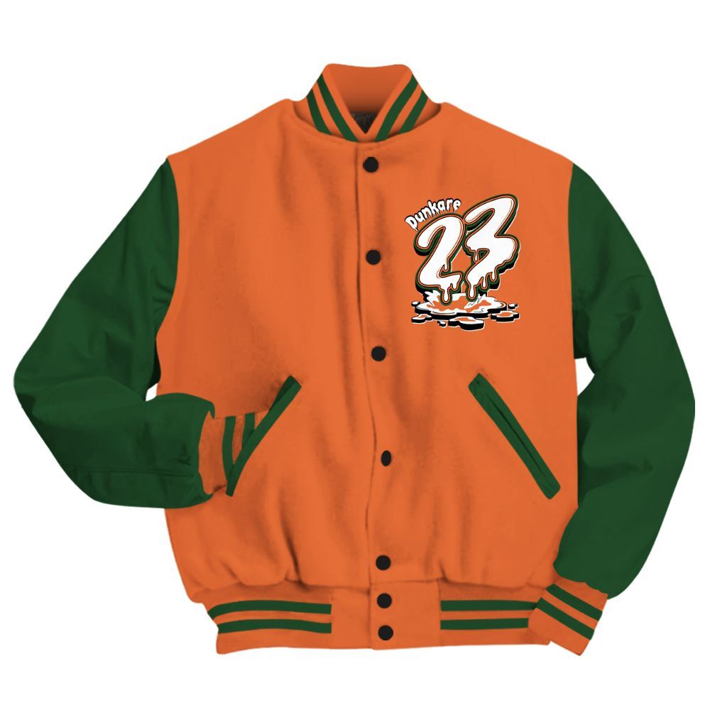 Varsity Jacket To Match Low Miami 5s - Custom Name 23 Drip All Over Print