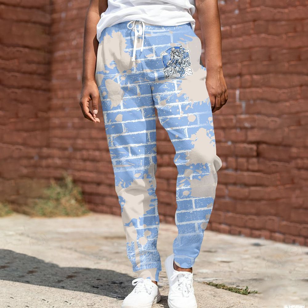 Sweatpant To Match Air Max 1 Royal Pulse - Seeya Skeleton Brick All Over Print