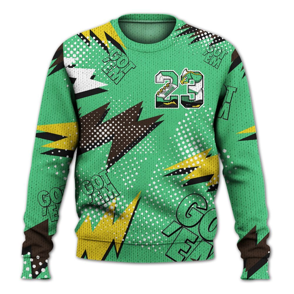 Sweater To Match Retro Low Igloo 11s - 23 Custom Name Number 5s Graphic