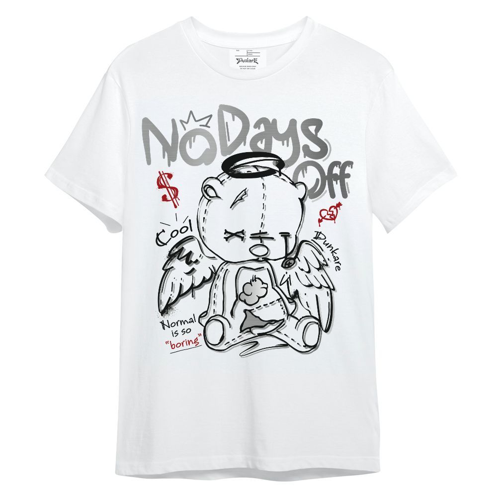 Shirt To Match Metallic Silver 14s - No Days Off Unisex Shirt