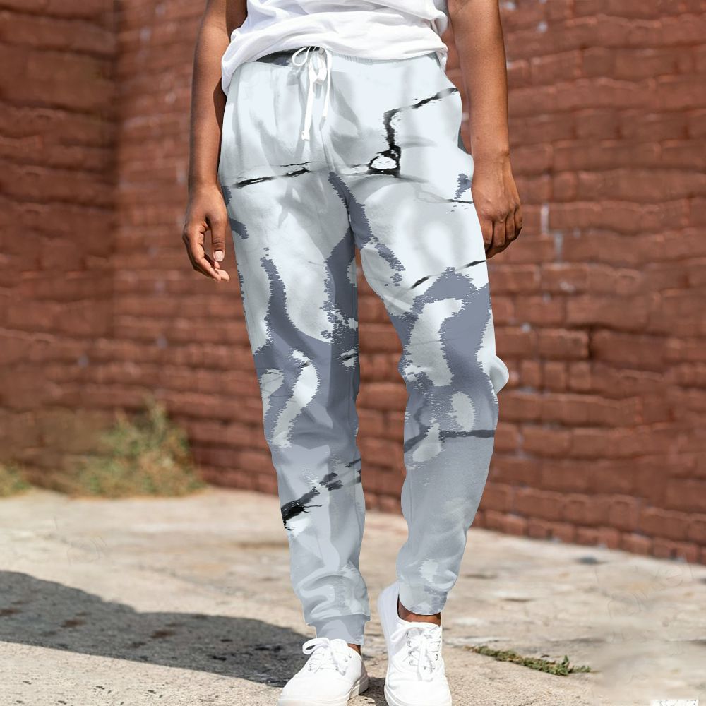 Sweatpant To Match Air Foamposite Jin Kazama - Burn All Over Print