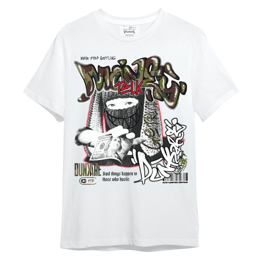 Shirt To Match Air Max 90 Duck Camo Red - Money Talk Rap Unisex Shirt