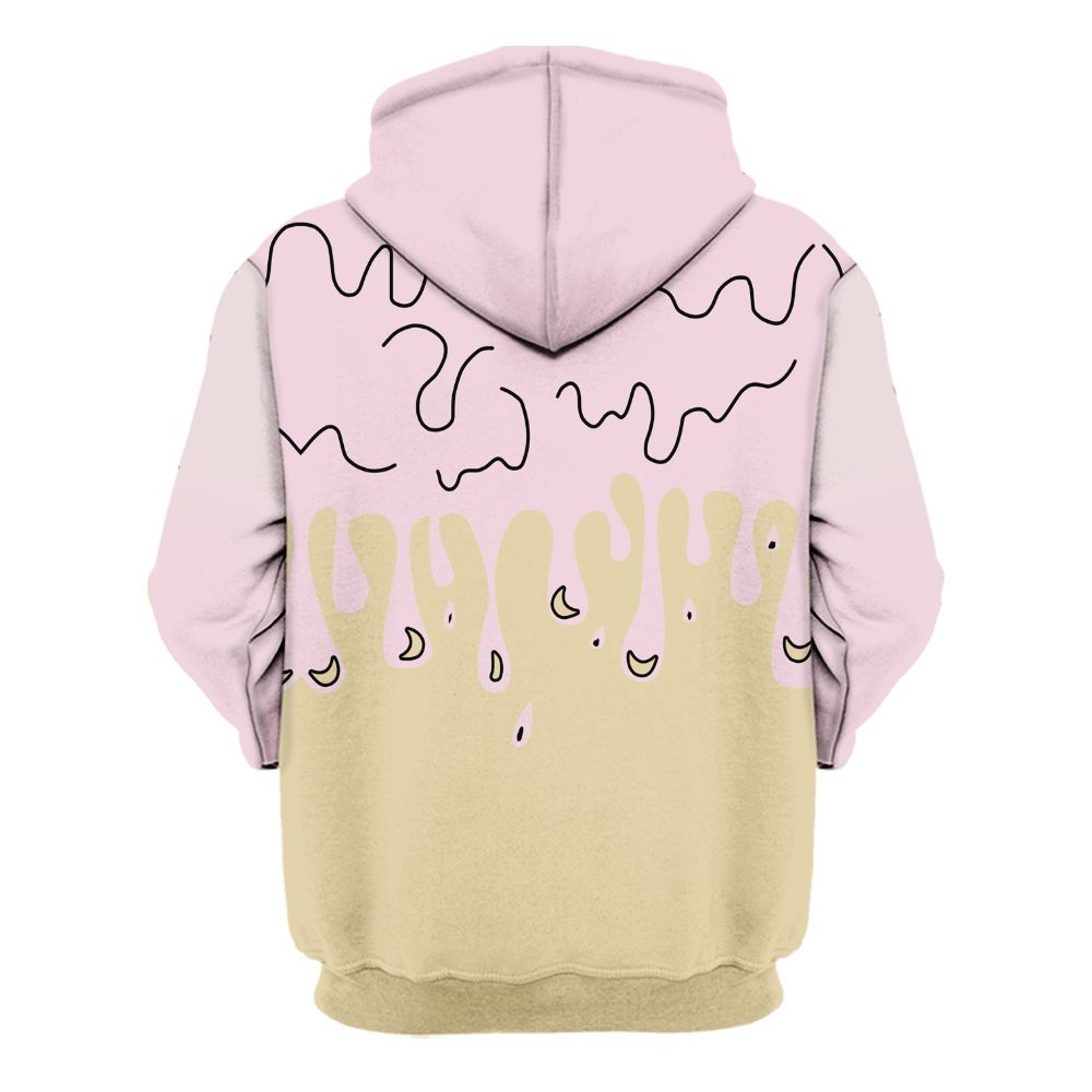 Hoodie To Match Denim Iced Carmine 4s - Loser Lover Dripping All Over Print