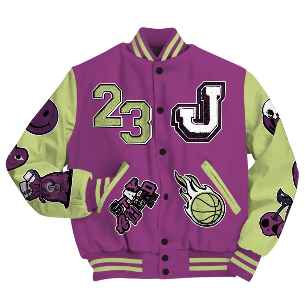 Varsity Jacket To Match Ja 2 Staregazer - Hustles Money Number 23 All Over Print