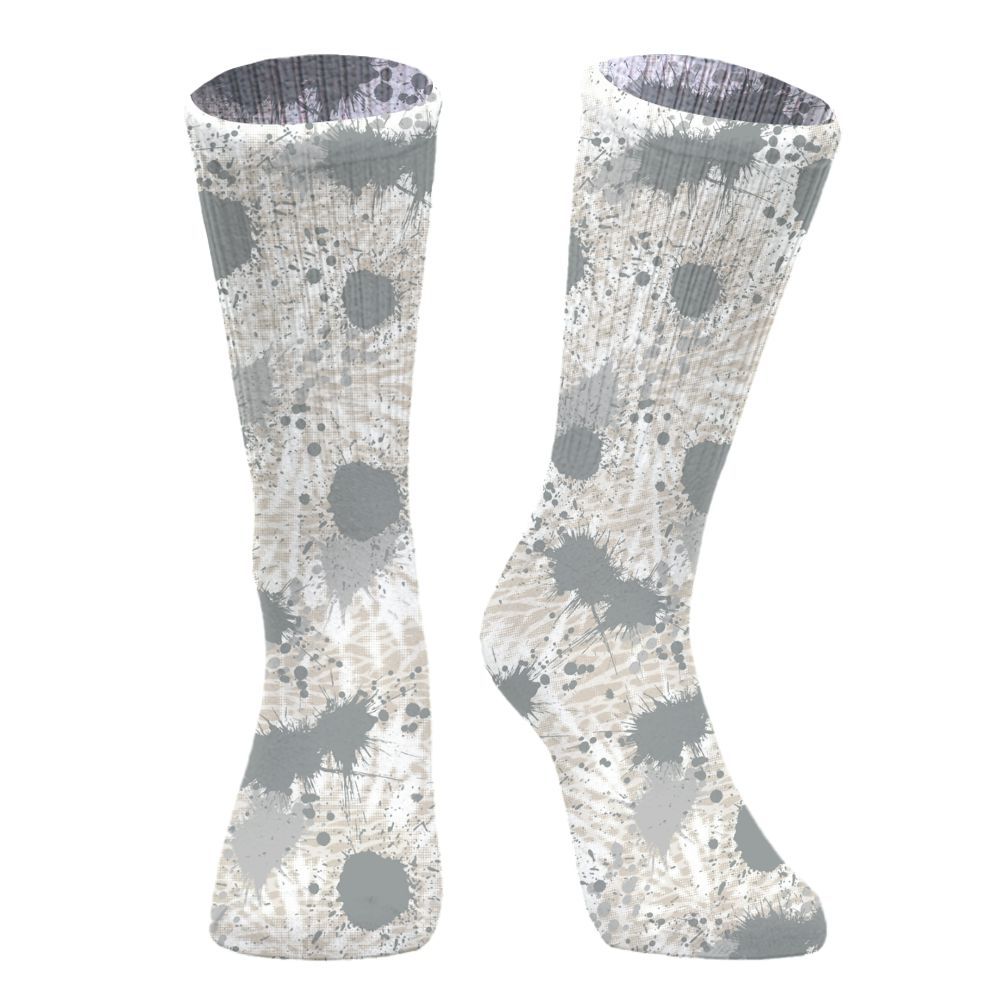 Sock To Match Retro Pure Money 3s, Tie Dye Graphic