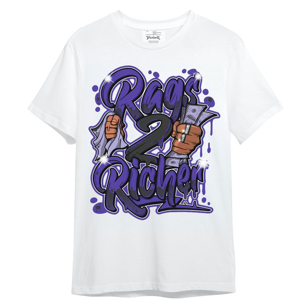 Shirt To Match Field Purple 12s - Rag 2 Rish Graphic Unisex Shirt