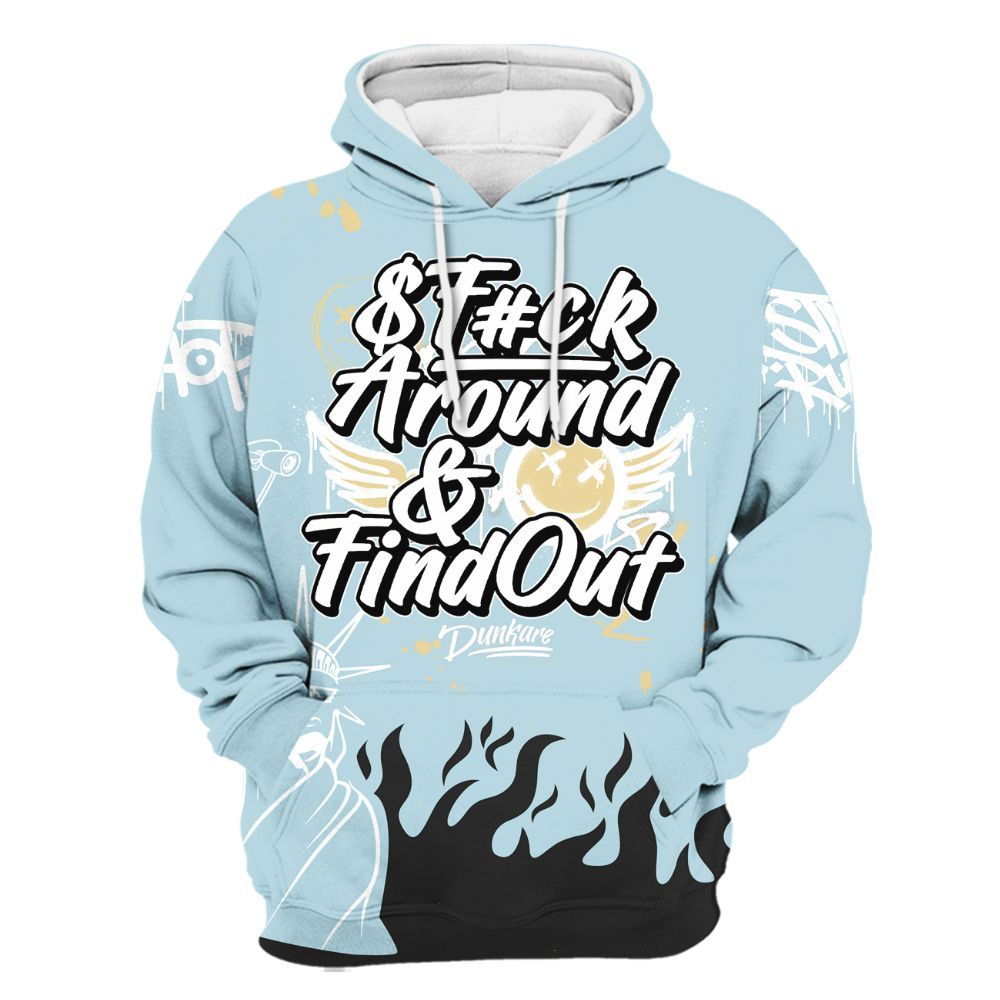 Hoodie To Match Low Year Of The Snake 11s - Graphic Fck Around Find Out All Over Print