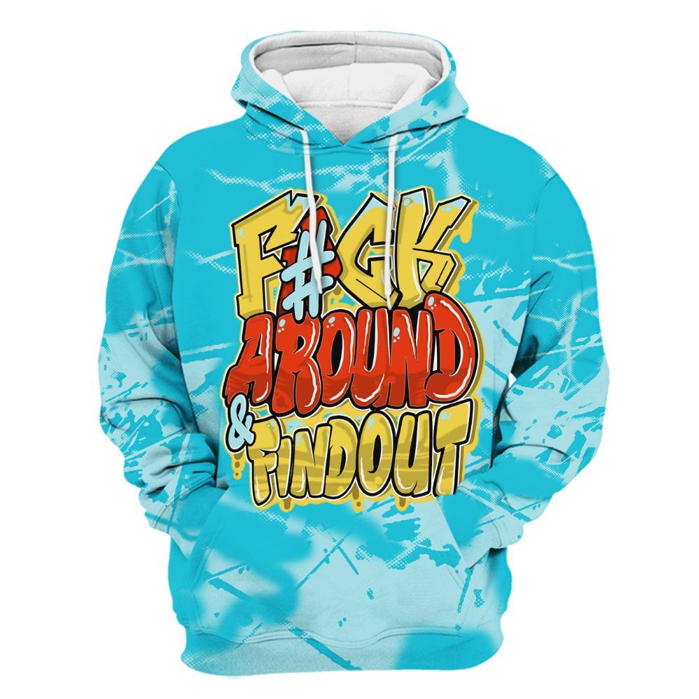 Hoodie To Match Dunk Low KD 17 N7 - F Around Find Out Graphic Profound All Over Print