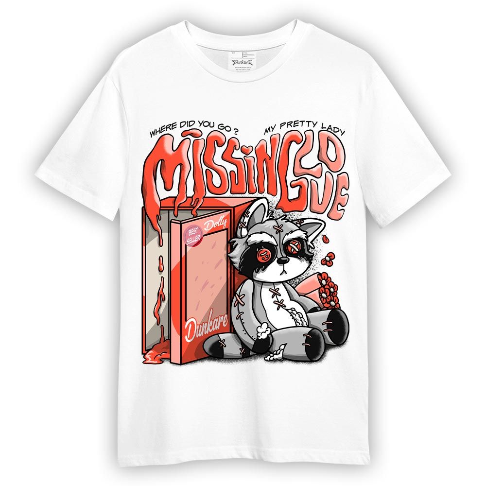 Shirt To Match Shirt Missing Love Raccoon, 3 Cosmic Clay, To Match Sneaker Georgia Peach 3s DNY